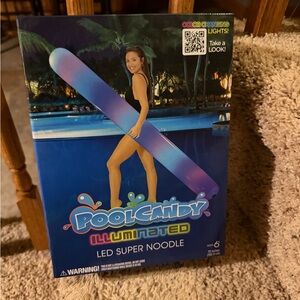 Pool Candy Illuminated LED Super Noodle. Brand New in Box.